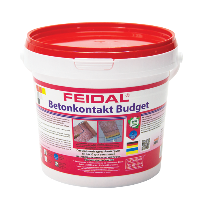 Грунт спеціальний адгезійний Feidal Betonkontakt Budget 1,4 кг (2028273664)