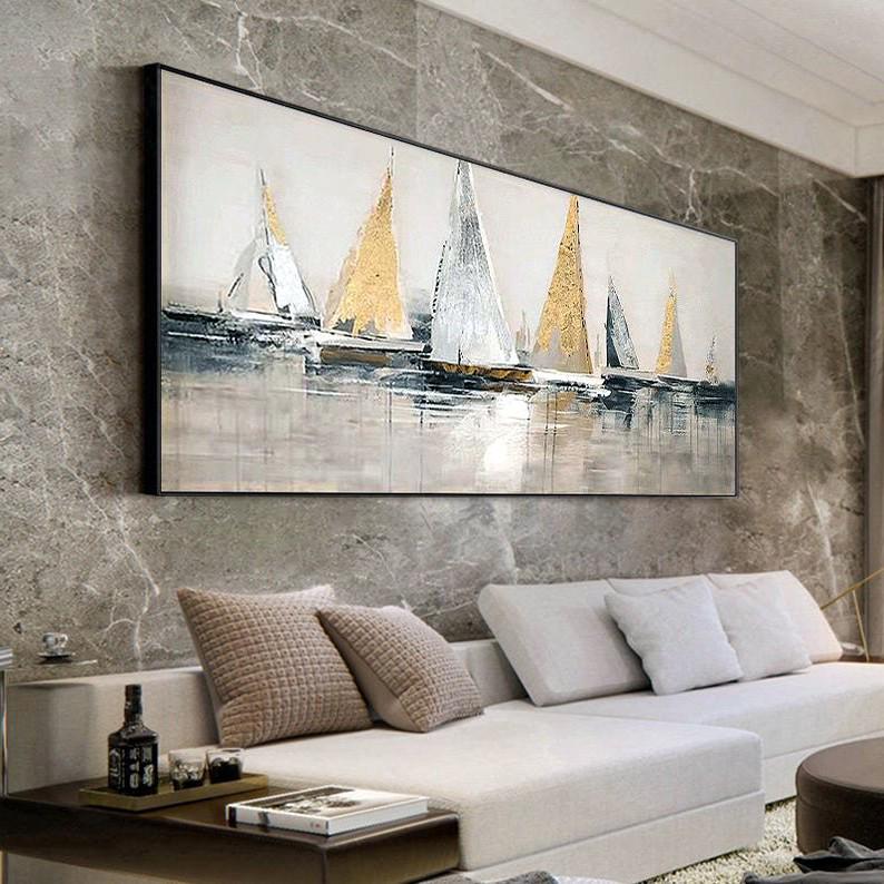 Картина на холсте ArtSale Морской пейзаж 50х100 см more0028