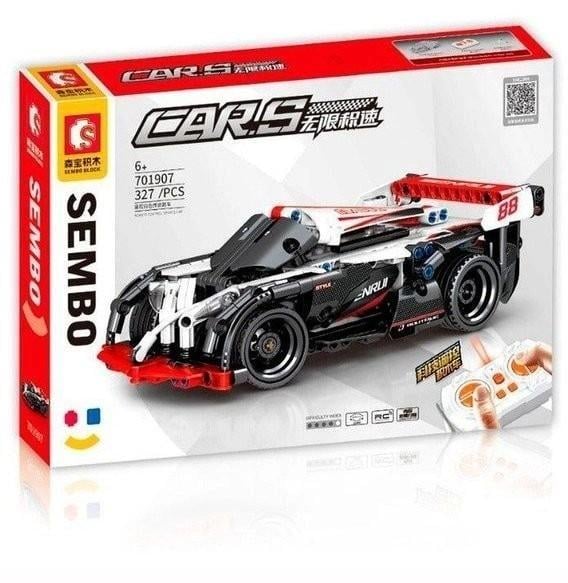 Конструктор на радіокеруванні Спорткар 327 деталей (701907)