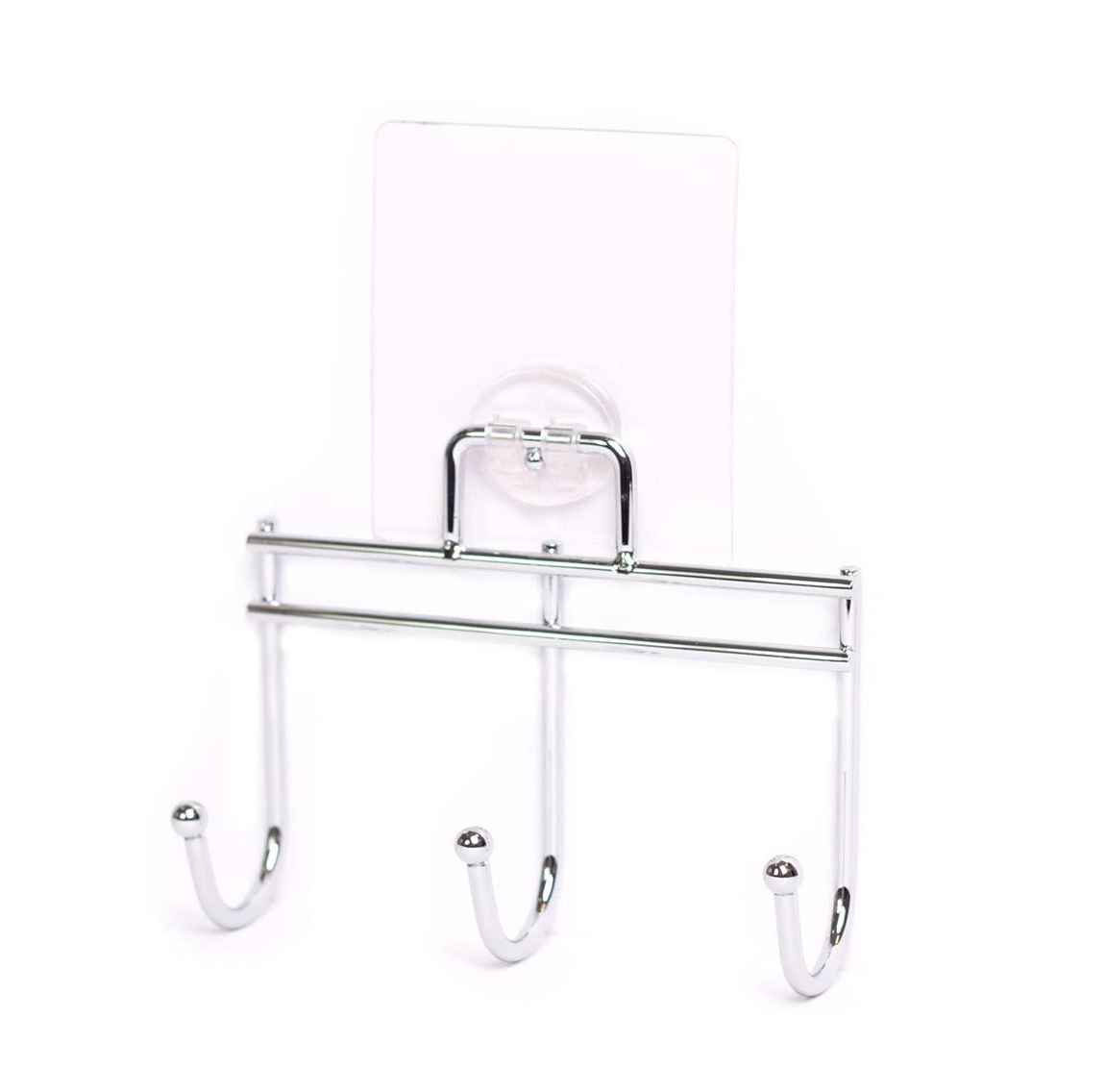 Гачок потрійний хромований Besser з кріпленням Smart Sticker (MKM-0169) Гачок потрійний хромований Besser з кріпленням Smart Sticker (MKM-0169)