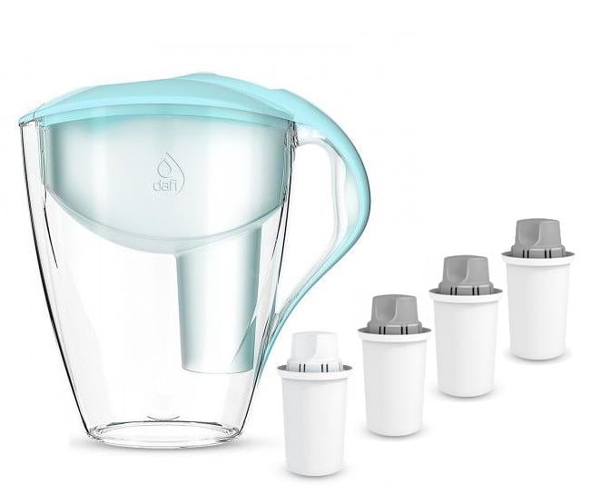 Фільтр-глечик DAFI Astra Classic та 4 картриджі Dafi Classic М'ятний (8218162)