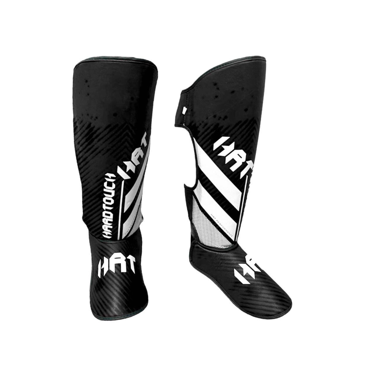Захист гомілки та стопи для єдиноборств Hard Touch S Black