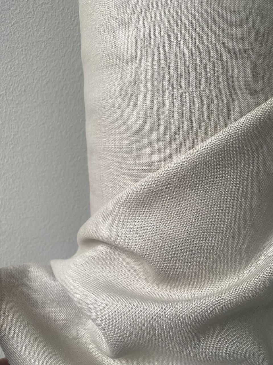 Тканина костюмна пом'якшена LINEN PLUS 100% льон 143 см 331 Бежевий - фото 4 Тканина костюмна пом'якшена LINEN PLUS 100% льон 143 см 331 Бежевий - фото 4