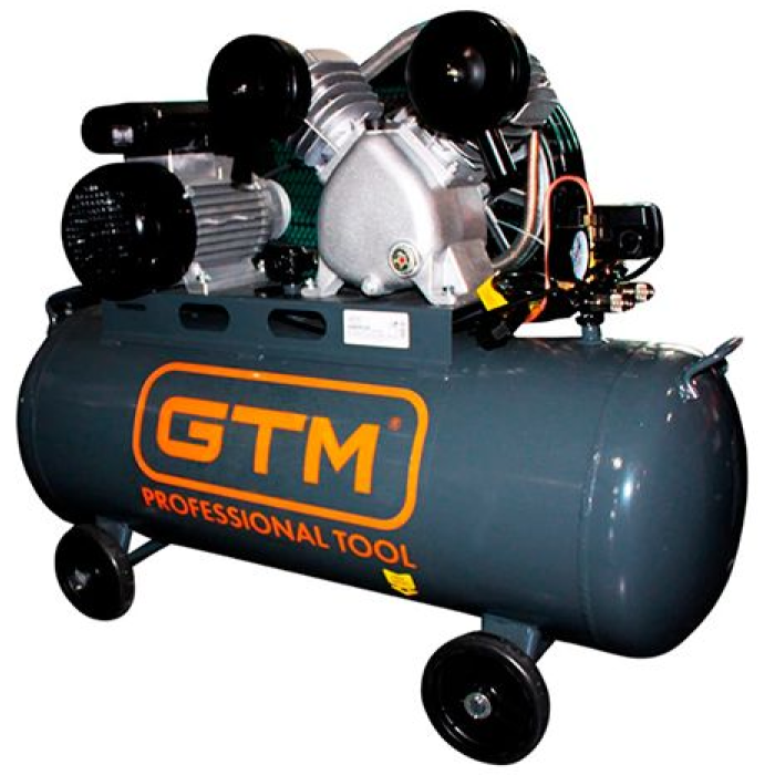 Компрессор воздушный поршневой GTM KCJ2070-100L (27160)