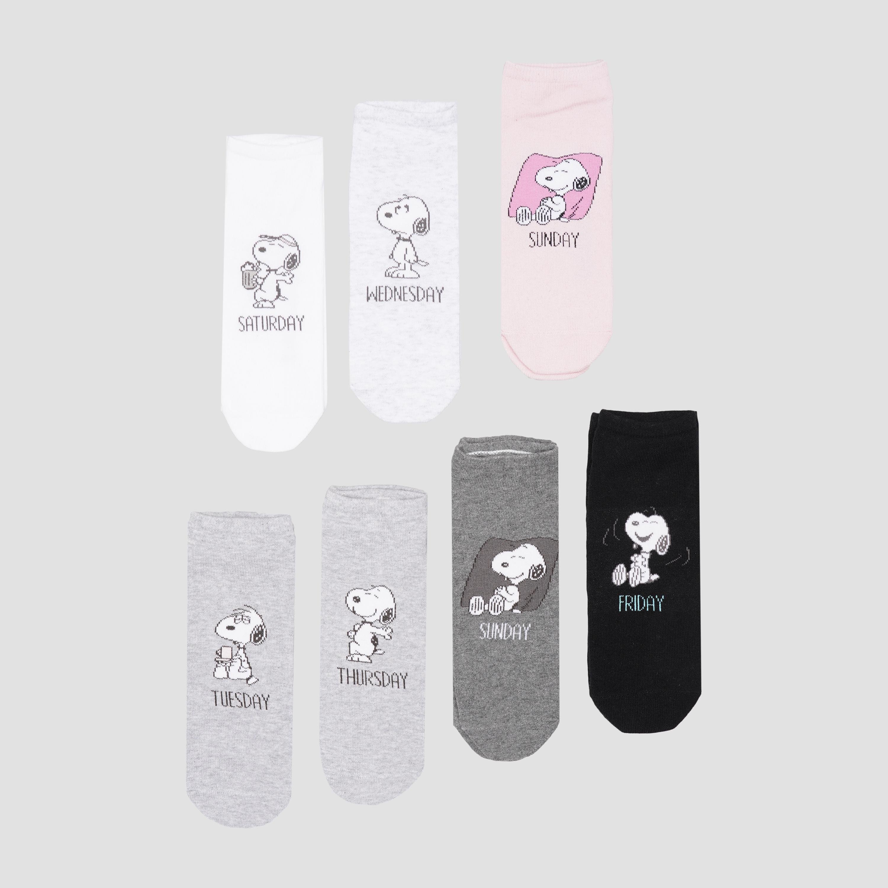 Носки C&A 7 пар р. 39-42 Серый/Черный (2809798402607)