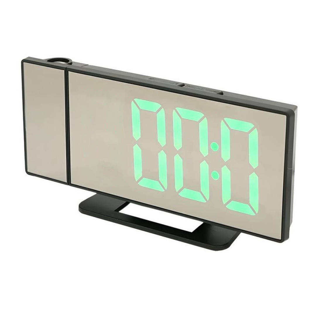 Годинник настільний з проектором термометром та барометром від USB (VST-900-4)