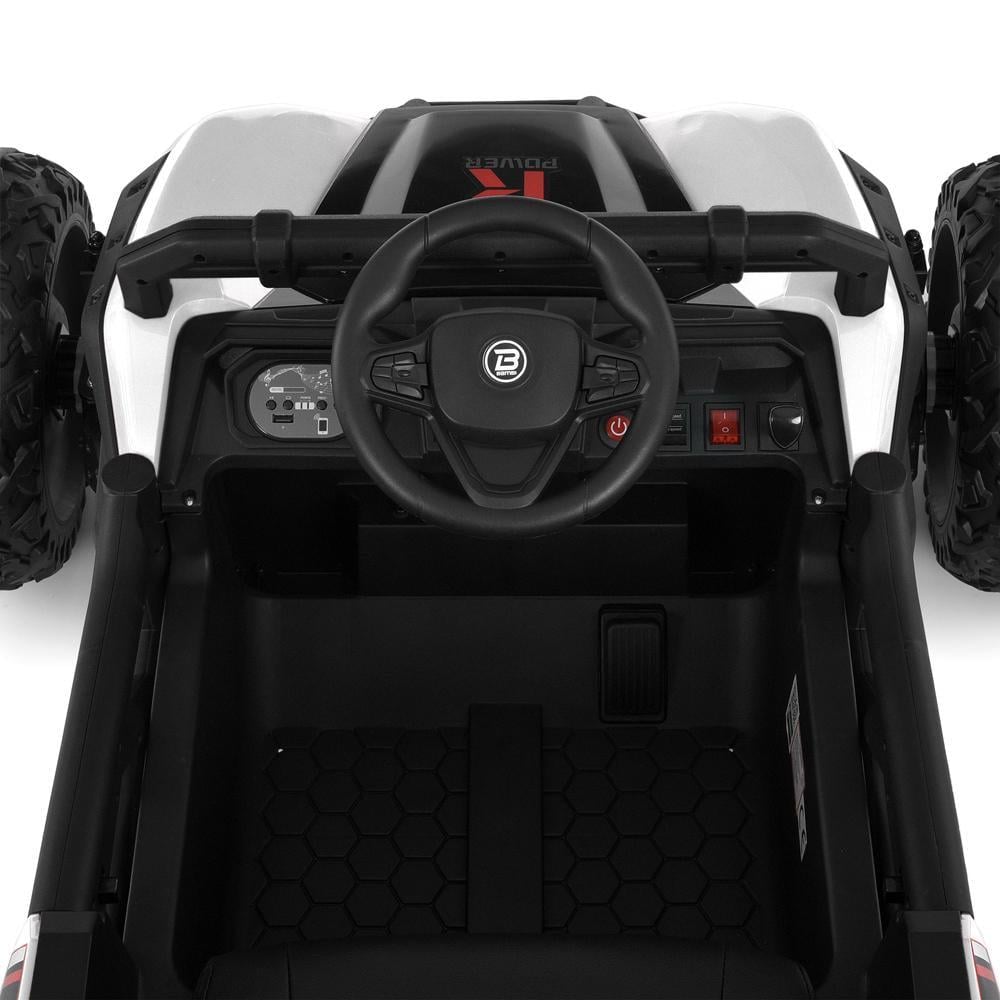 Дитячий електромобіль Bambi баггі M 6073EBLR Білий - фото 5