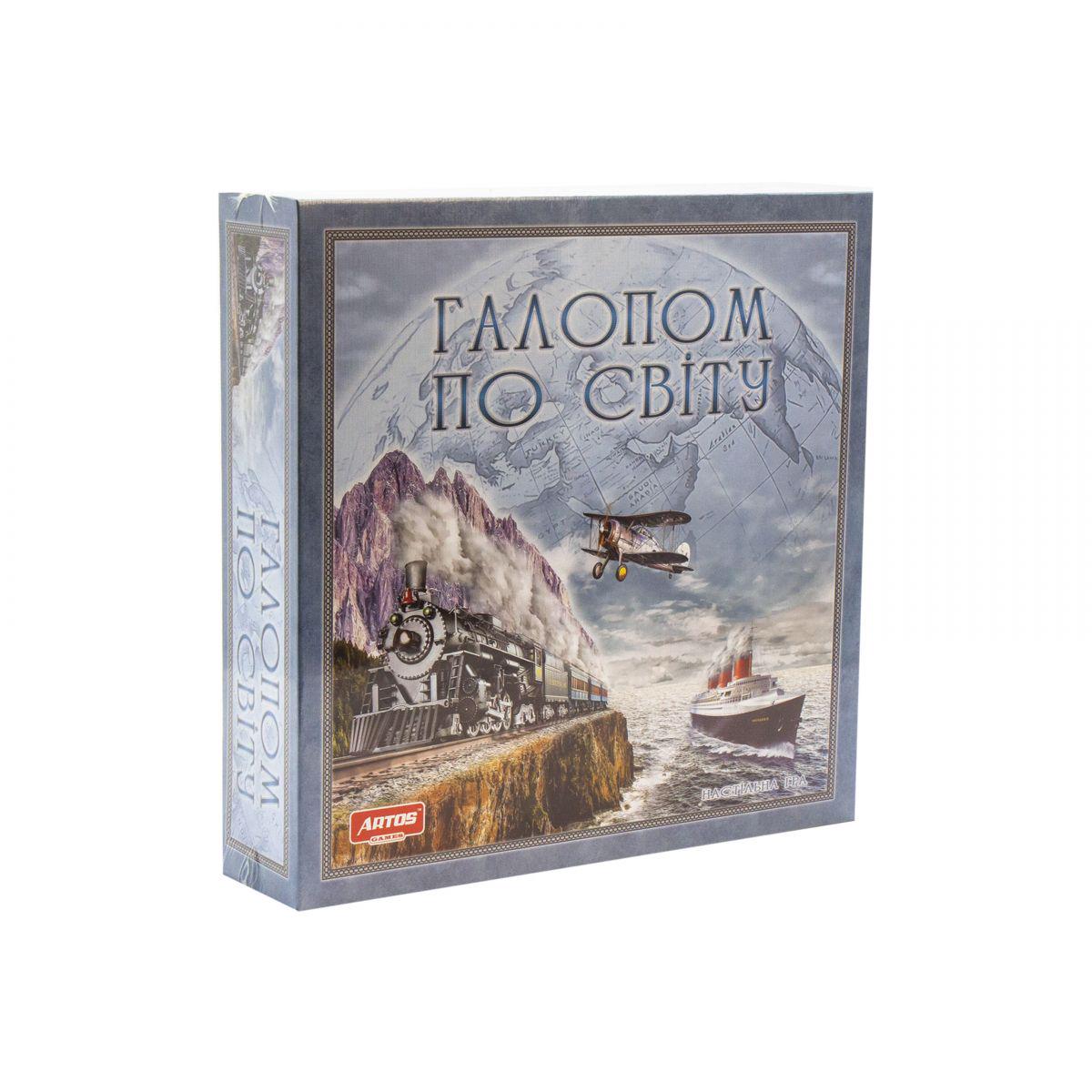 Настольная игра "Галопом по миру" (1-6-105356)