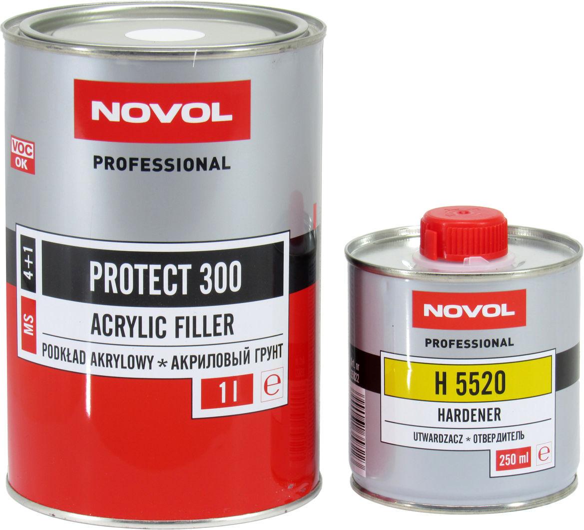 Грунт NOVOL MS PROTECT 300 4+1 1 л 0,25 л Белый (37031)