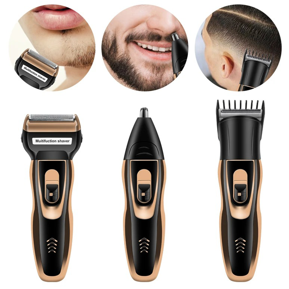 Машинка для стрижки волос Gemei GM 595 3в1 (GM 595) - фото 2 Машинка для стрижки волос Gemei GM 595 3в1 (GM 595) - фото 2