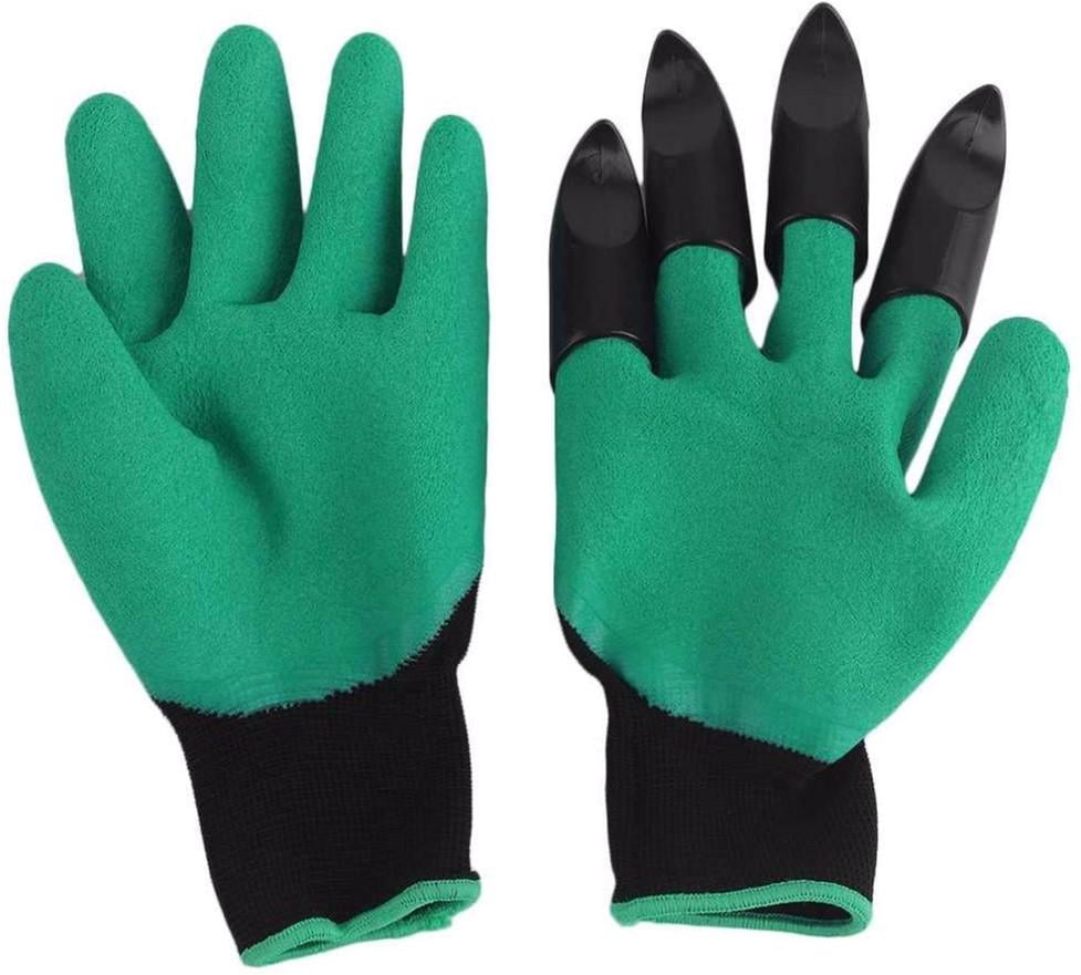 Перчатки садовые Garden Genie Gloves с когтями