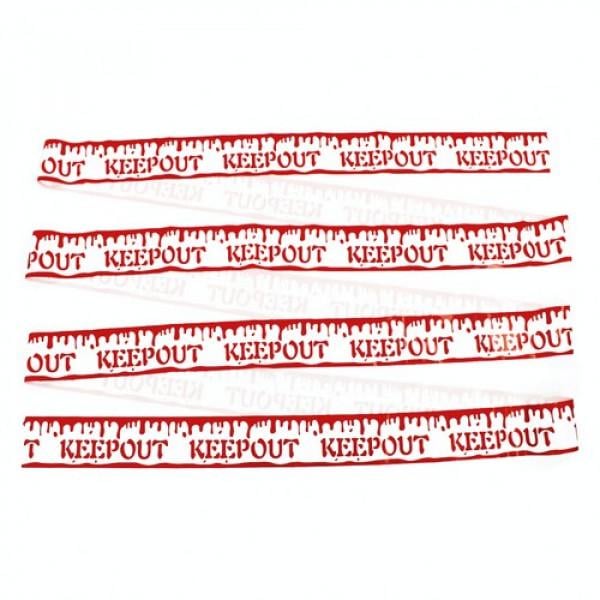 Декор на Хэллоуин Seta Лента оградительная Keep Out (19-73WT-RD)