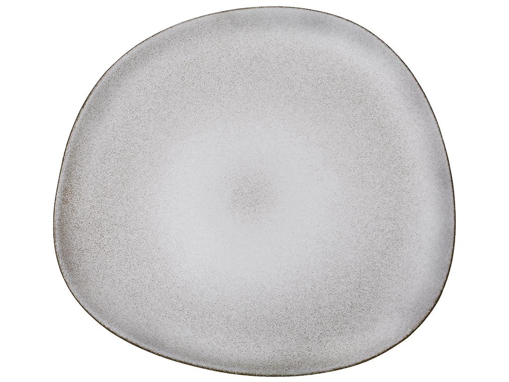 Тарелка керамическая Gray 30,3х2,6 см Серый гранит (BDI-344-228)