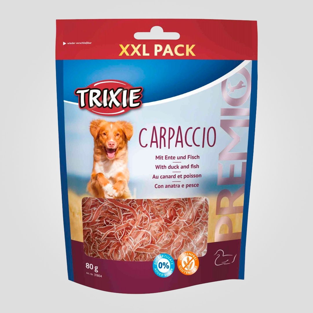 Лакомство для собак Trixie Premio Carpaccio XXL с уткой и рыбой 80 г (20505445)