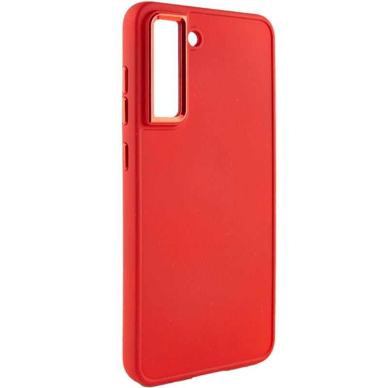 Противоударный TPU чехол Bonbon Metal Style для Samsung Galaxy S24 Красный / Red