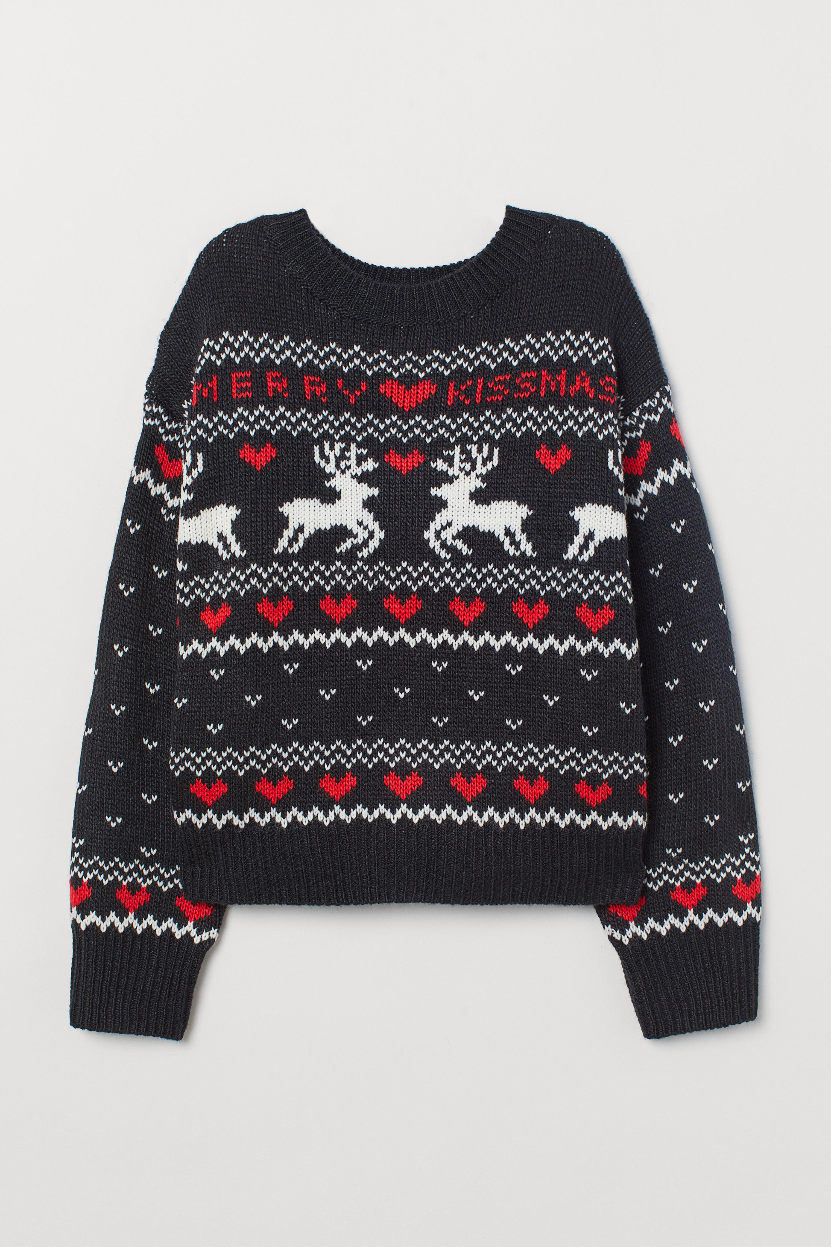 Джемпер H&M принт XS Черный (7113448) Джемпер H&M принт XS Черный (7113448)