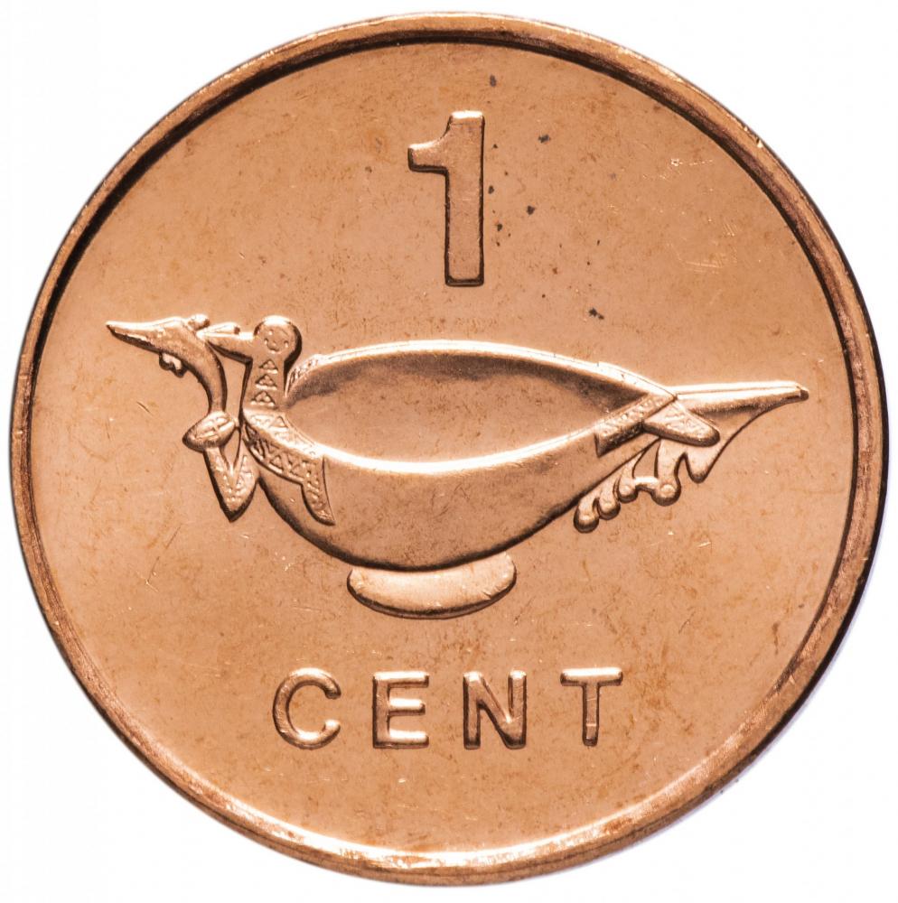 Коллекционная монета Соломоновы острова 1 цент 1996 UNC (KM#24)