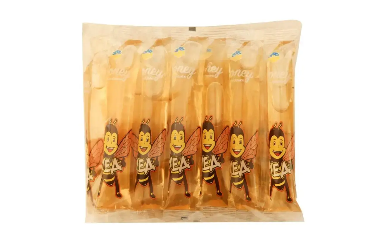 Мед порционный в стеках 20 шт. по 20 г (32614026) Мед порционный в стеках 20 шт. по 20 г (32614026)