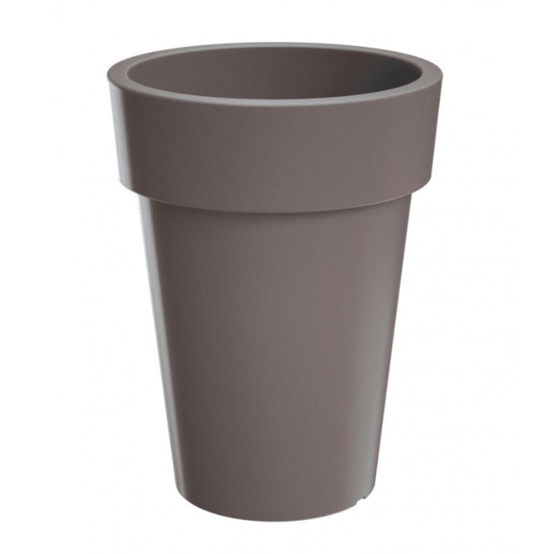 Горшок для цветов Prosperplast Lofly высокий Н-40 см Серый (70707-405)