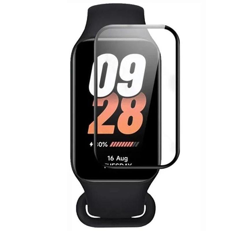 Полімерна плівка 3D full glue для Xiaomi Mi Band 8 Active Чорний (00000067163_1)