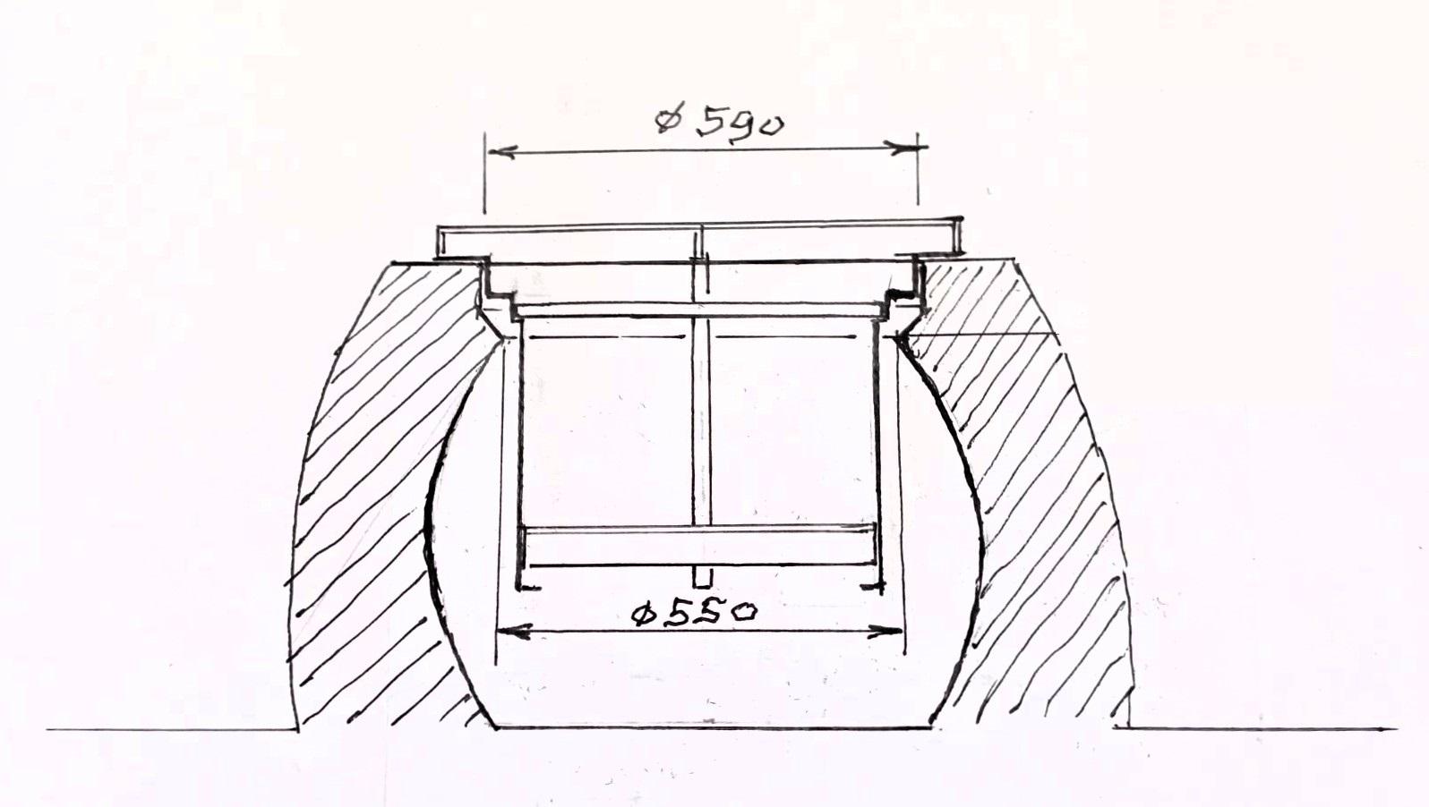 Протвінь для тандиру погружний трьох'ярусний (27841889) - фото 3 Протвінь для тандиру погружний трьох'ярусний (27841889) - фото 3