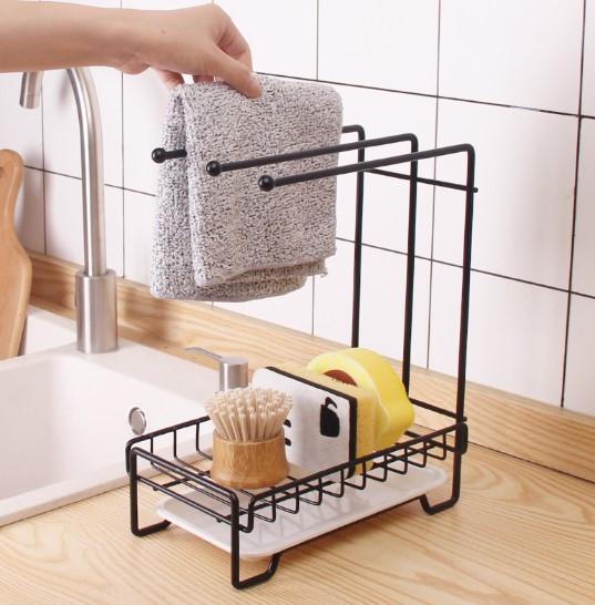 Органайзер для губок и тряпок Черный (2055349489) - фото 2