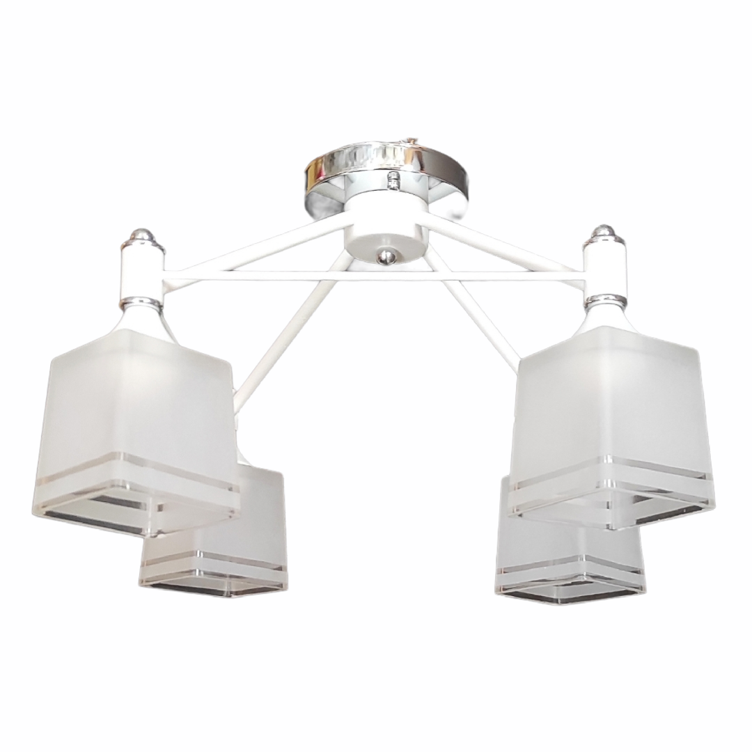 Люстра потолочная Sirius Хай-тек Белый (193376/4s)