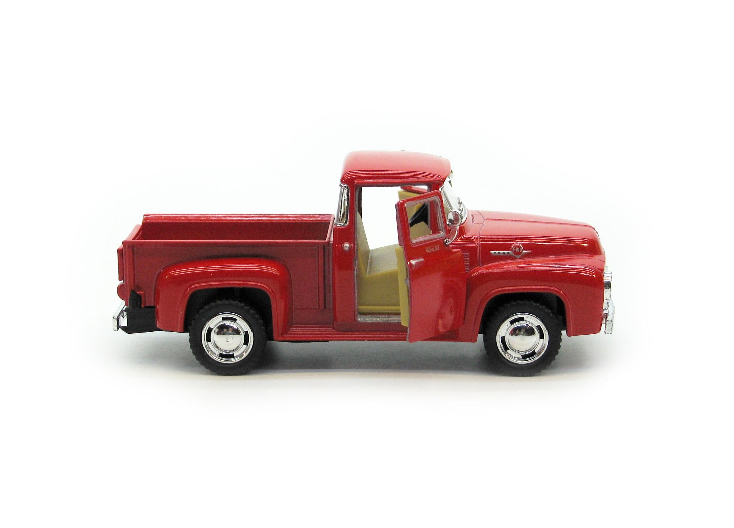 Машина металлическая KT5385W Ford F-100 Pickup 1956 - фото 6 Машина металлическая KT5385W Ford F-100 Pickup 1956 - фото 6