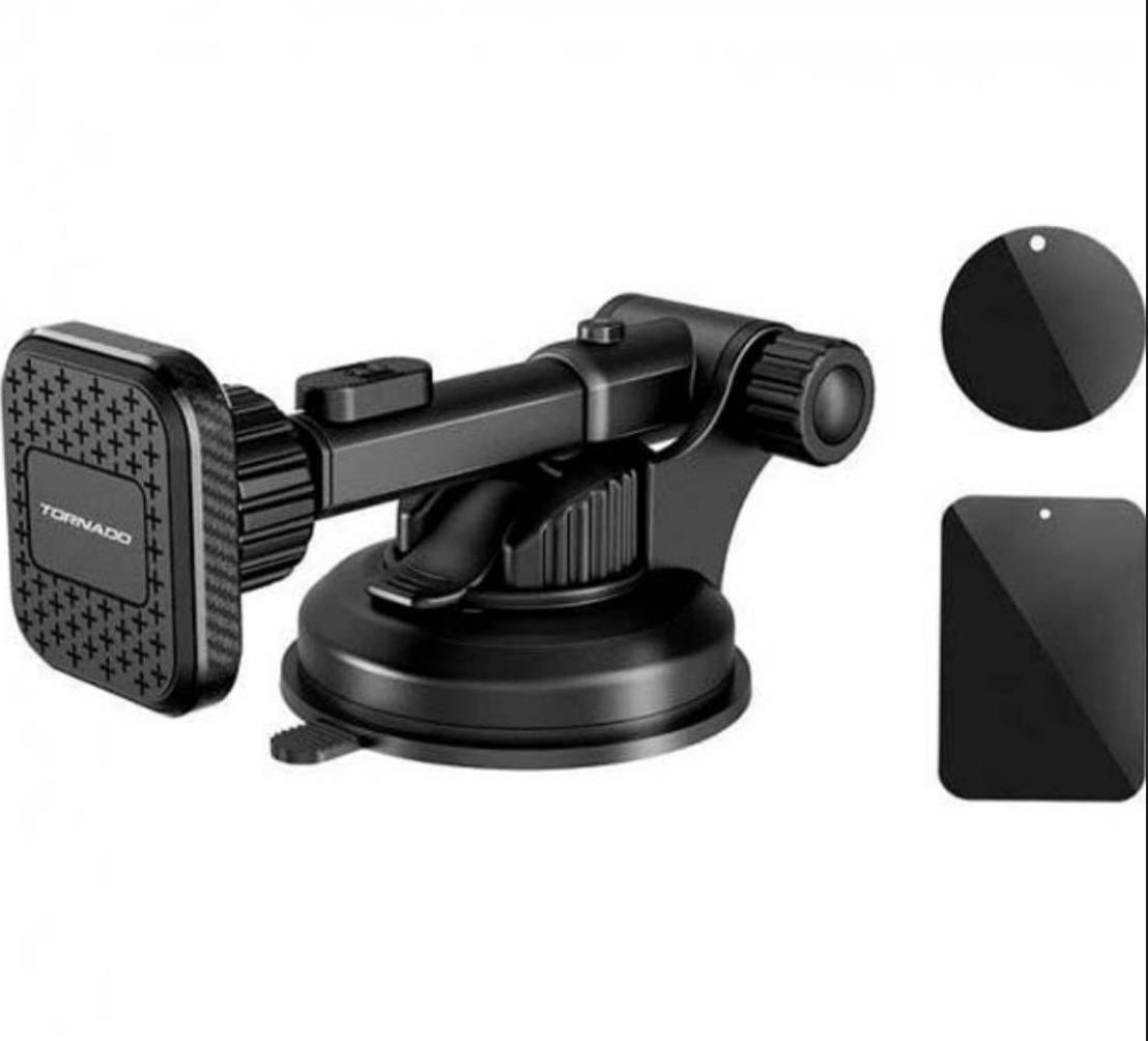 Держатель автомобильный Tornado CH01 Magnetic Black (м00020)