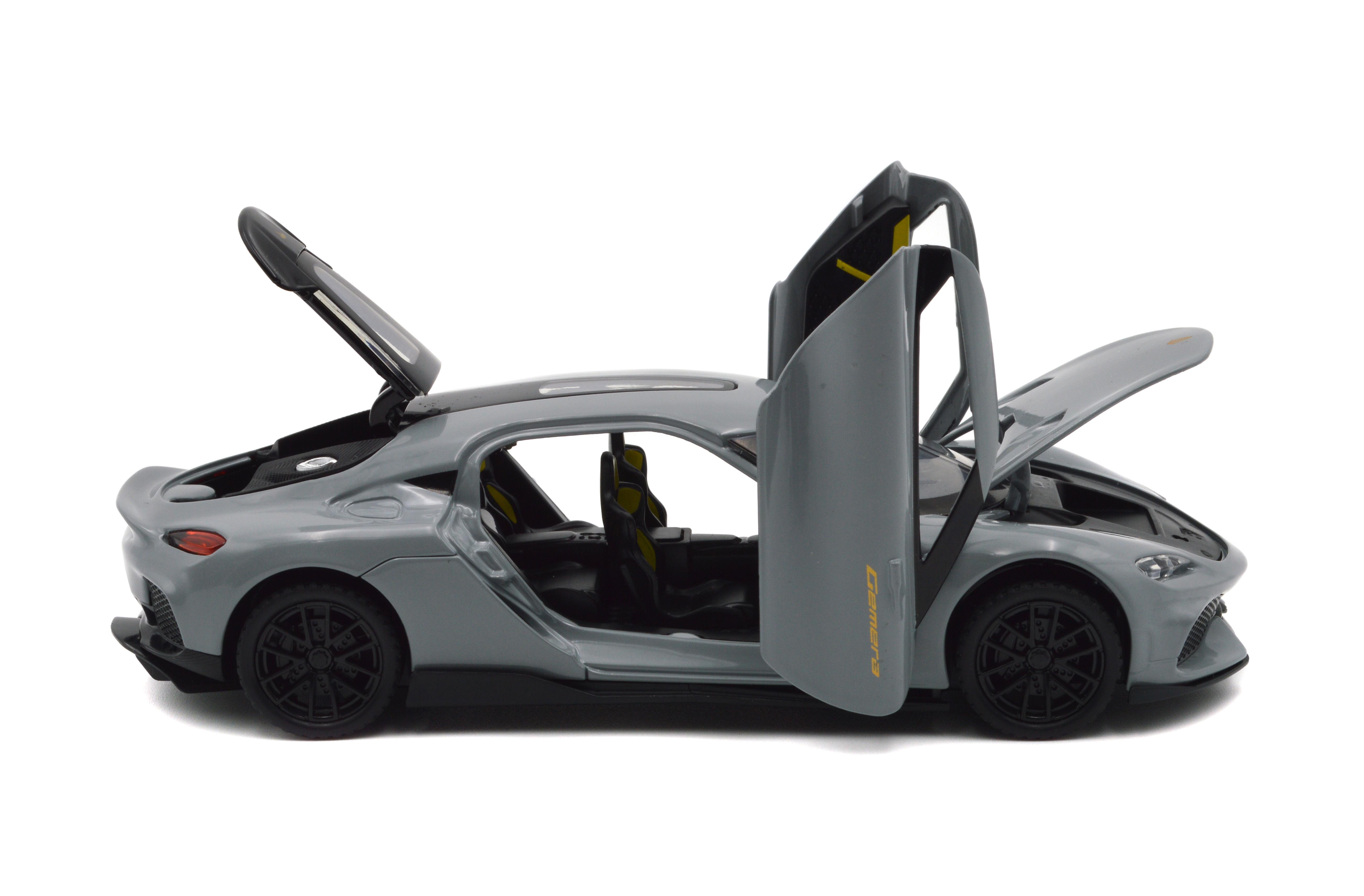 Модель металлическая Koenigsegg Gemera свет звук инерция открываются все двери (73022G) - фото 7 Модель металлическая Koenigsegg Gemera свет звук инерция открываются все двери (73022G) - фото 7