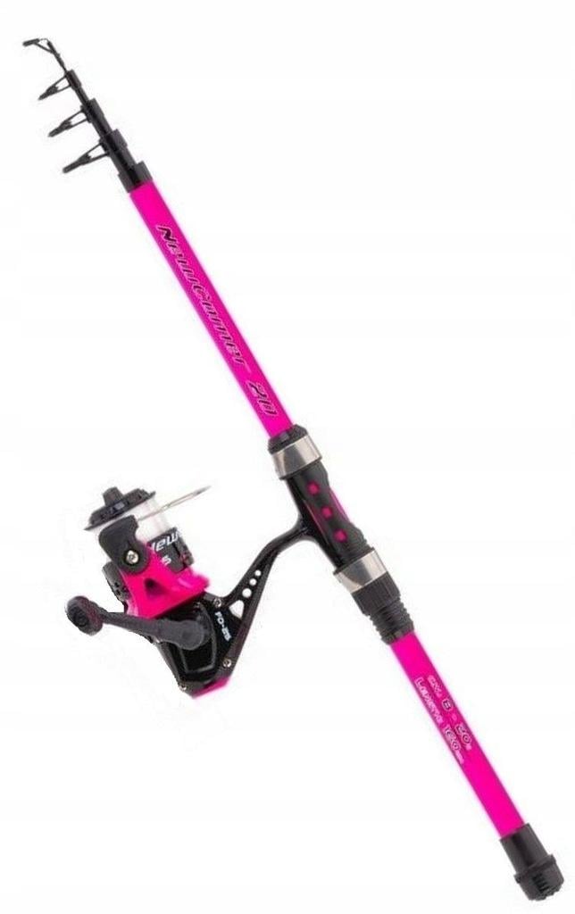 Удилище с катушкой Sanger Newcomer Ii 160 Розовый (2697573919) - фото 2 Удилище с катушкой Sanger Newcomer Ii 160 Розовый (2697573919) - фото 2
