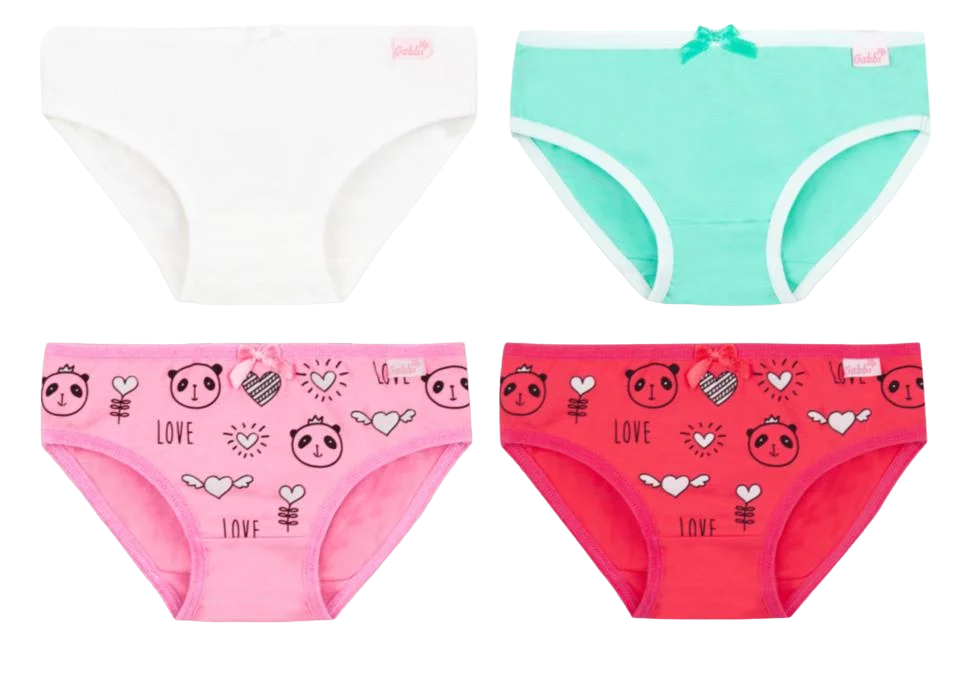 Трусы детские хлопковые для девочки Gabbi ТRD-21-4 Крошка 116-122 см (12777)