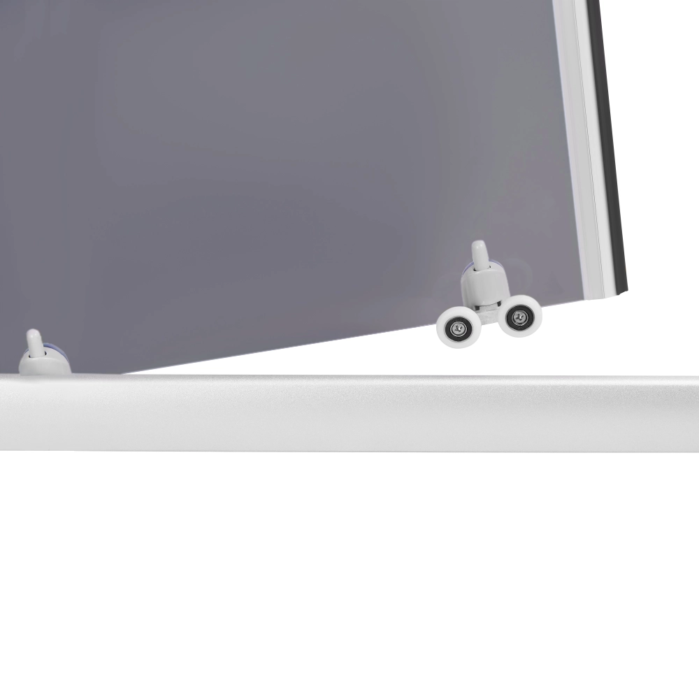 Душова кабіна MIXXUS PLAIN SCT01-90x90x195-GR напівкругла скло 4 мм з підонном 90x90 см Сатин (OL-MI6895) - фото 7 Душова кабіна MIXXUS PLAIN SCT01-90x90x195-GR напівкругла скло 4 мм з підонном 90x90 см Сатин (OL-MI6895) - фото 7