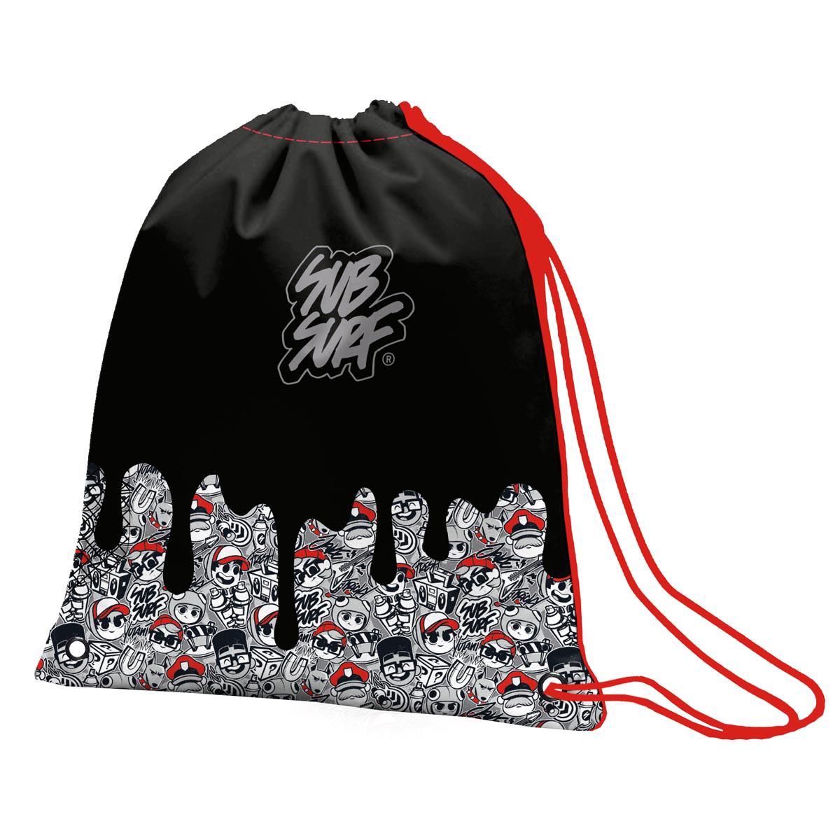 Сумка для обуви YES SB-11 SubSurf Black and White (558782)