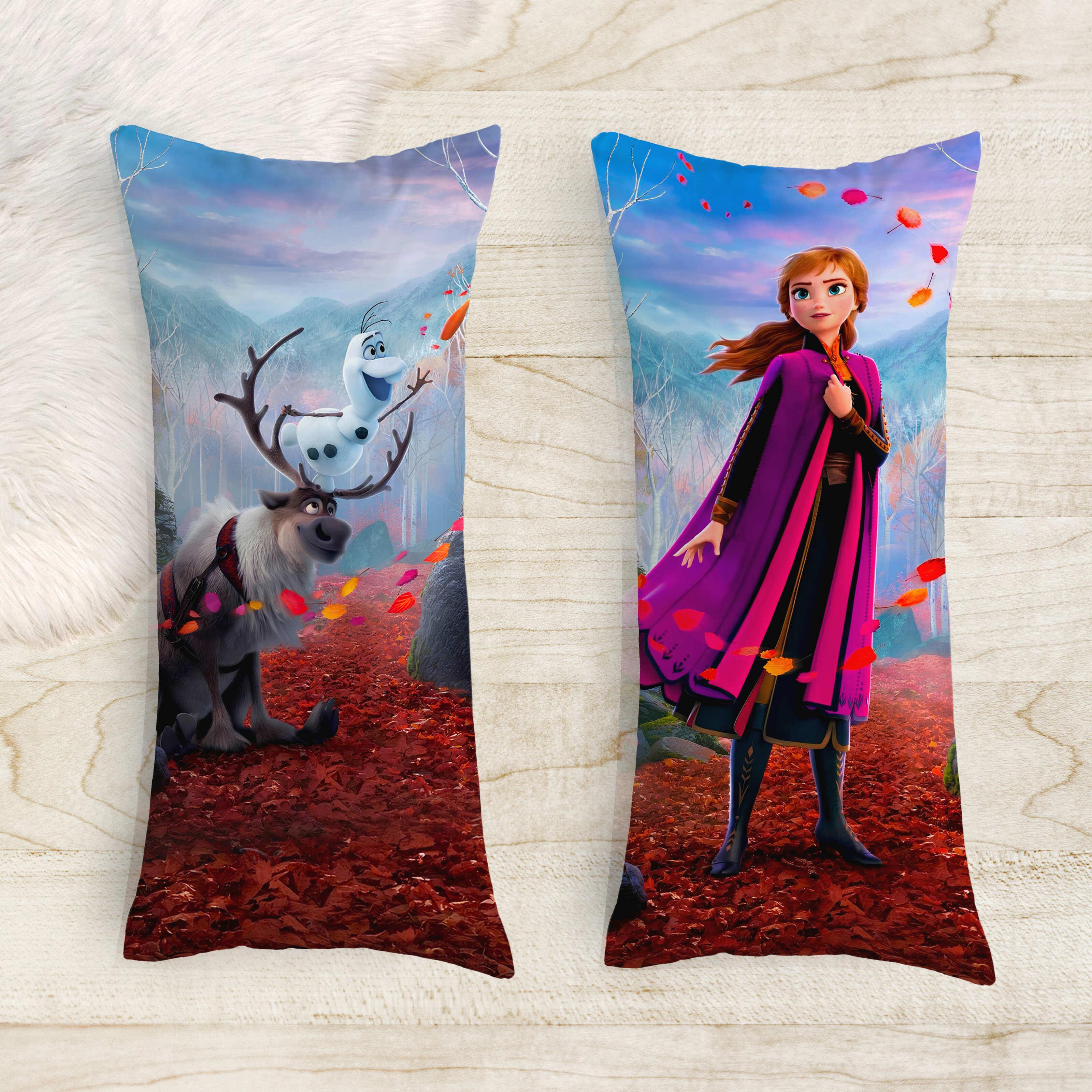 Подушка-обіймашка дакімакура дитяча Анна і Олоф 40х100 см