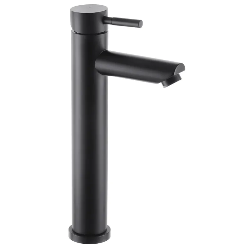 Смеситель для умывальника MIXXUS SUS-001-High из нержавеющей стали SUS304 Черный (MI2829)