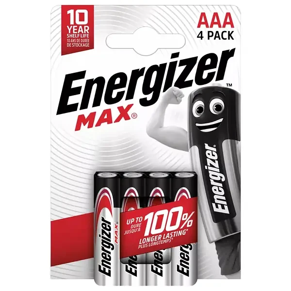 Батарея Energizer AAA Alkaline Max Power 4 шт.