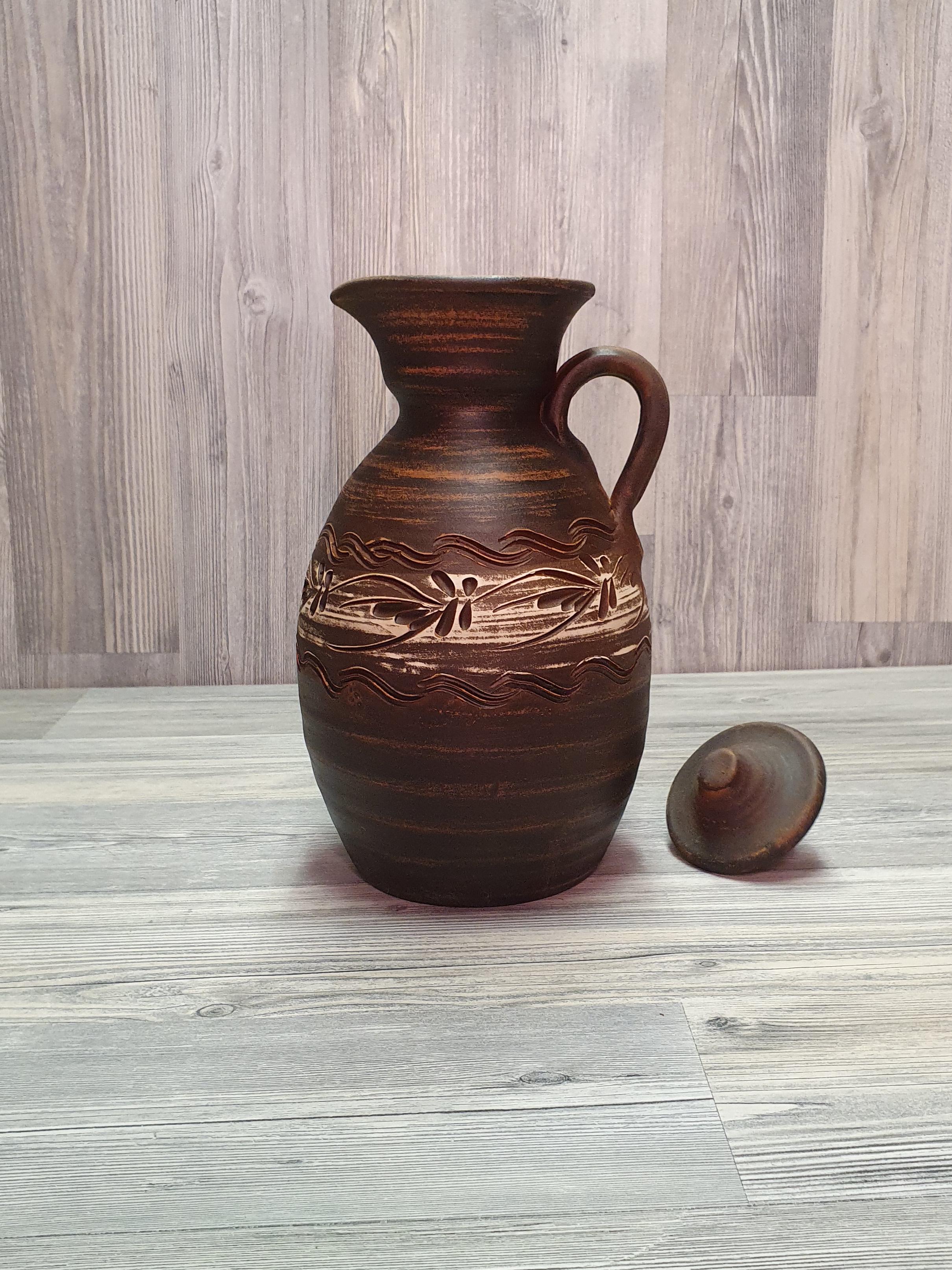 Штоф из красной глины (5146) - фото 5 Штоф из красной глины (5146) - фото 5