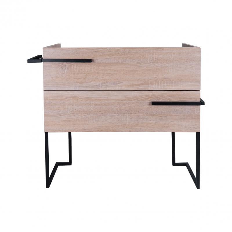 Тумба підлогова Q-tap Taurus 800х800х437 Whitish Oak (QT2473TNT803WO)