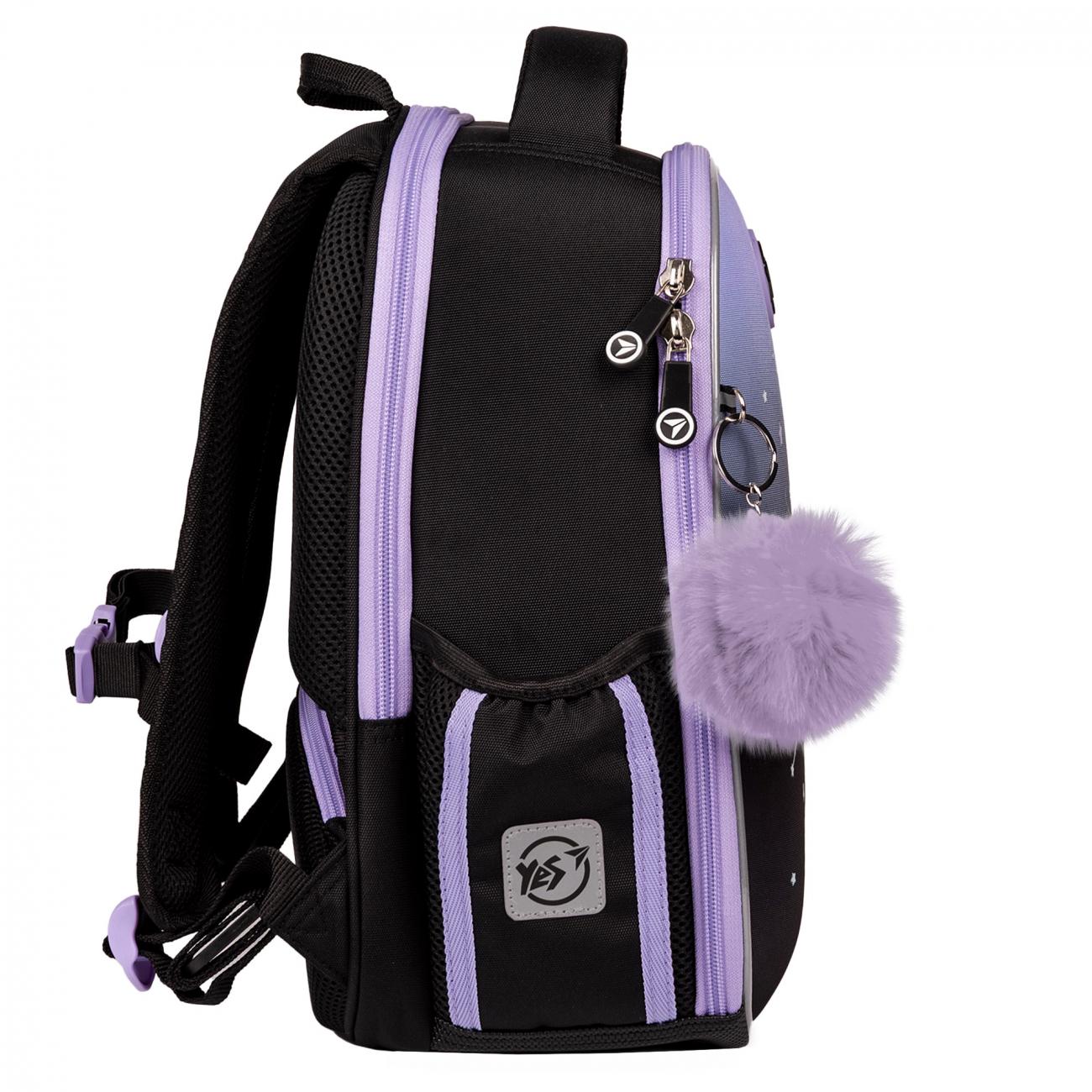 Шкільний рюкзак YES Pusheen Stellar H-100 каркасний з ортопедичною спинкою (550095/995069) - фото 8