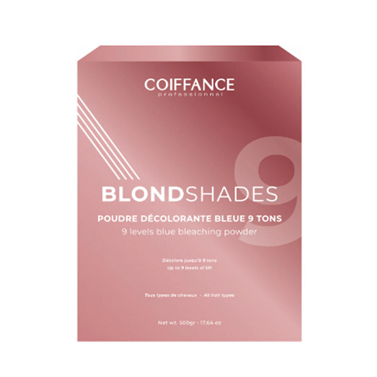 Пудра для знебарвлення волосся Coiffance Professional Blondshades 9 Levels Blue Bleaching Powder 500 г