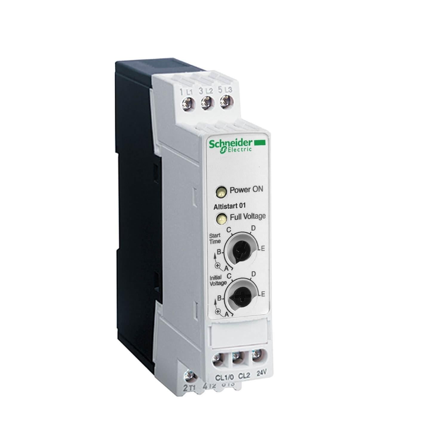 Пристрій плавного пуску Schneider Electric ATS01 6A 380V (ATS01N106FT) Пристрій плавного пуску Schneider Electric ATS01 6A 380V (ATS01N106FT)