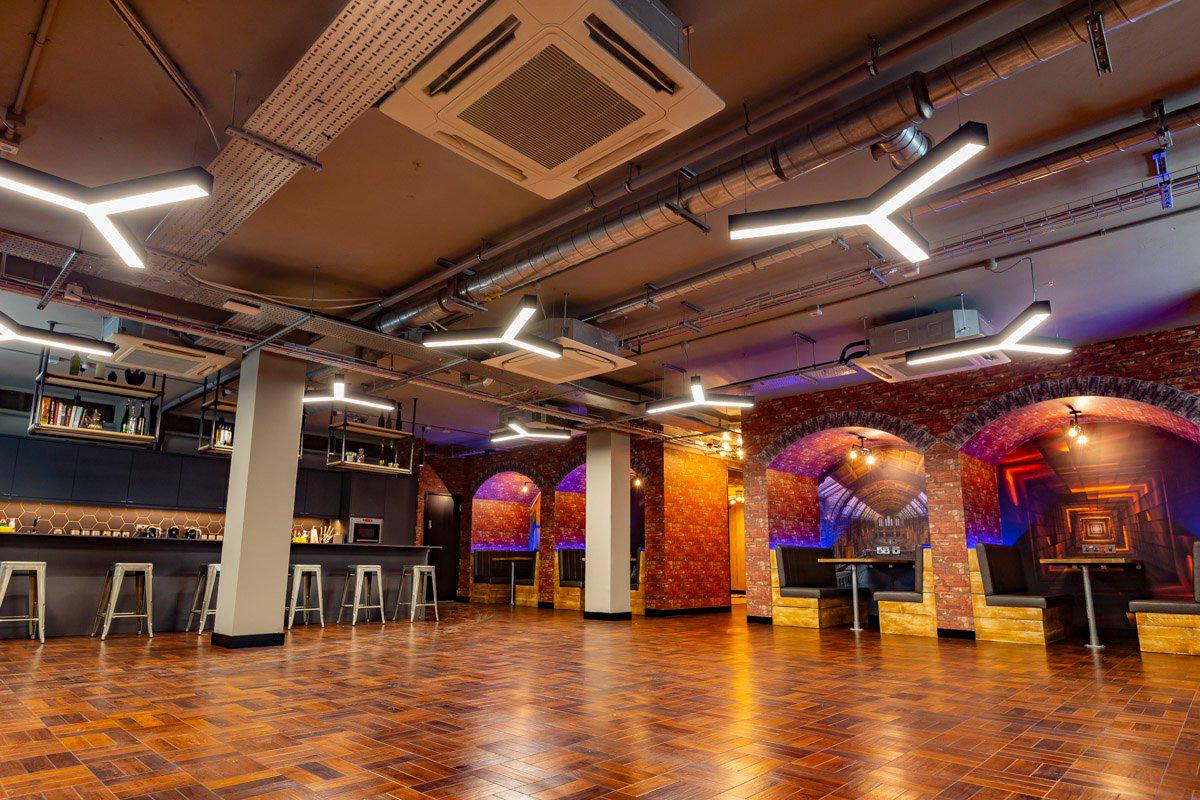 Підвісний світильник світлодіодний CLEAR LIGHT Verona-Y фігурний 80 Вт 4200К 850х850х850 мм Чорний (VY808512) - фото 2