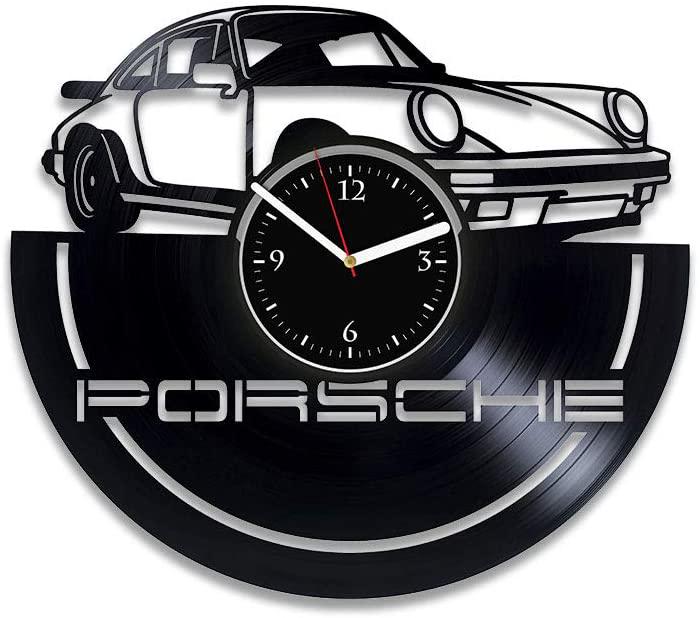 Часы настенные Porsche 911 1999 из виниловой пластинки