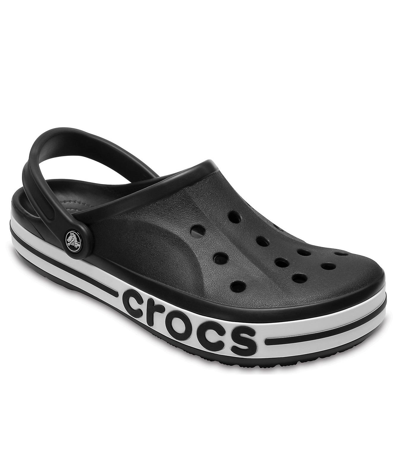 Сабо Crocs Bayaband Clog M13 р. 46 30-30,5 см Black/White (205089) - фото 2