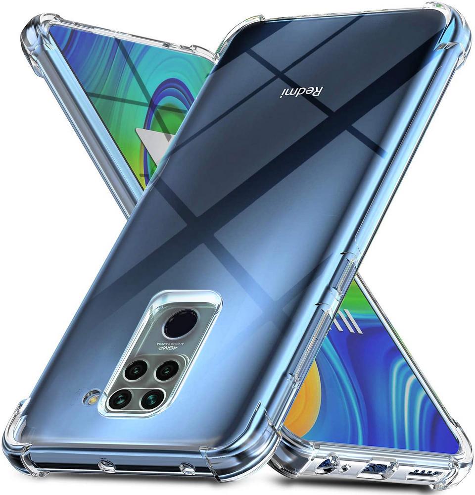 Прозрачный чехол UltraAir MultiCam для Xiaomi Redmi Note 9 (усиленный углами) (15522)