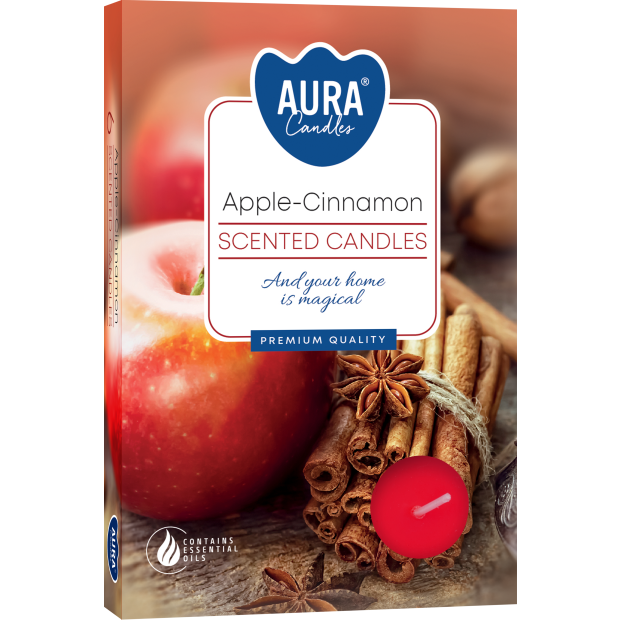 Аромасвечи чайные Apple/Cinnamon (1622977906)