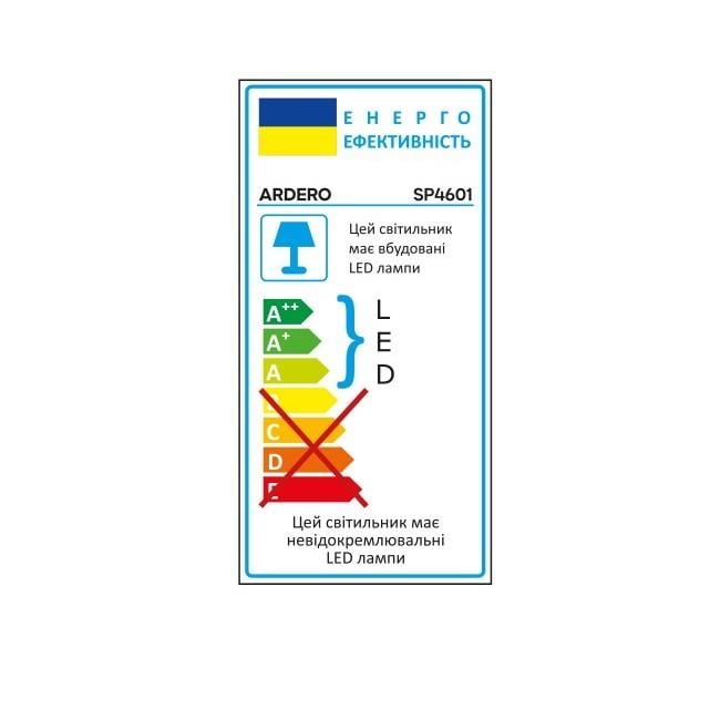 Садовый светильник светодиодный ARDERO SP4601 3 Вт 230 В Черный (iz16467) - фото 3 Садовый светильник светодиодный ARDERO SP4601 3 Вт 230 В Черный (iz16467) - фото 3