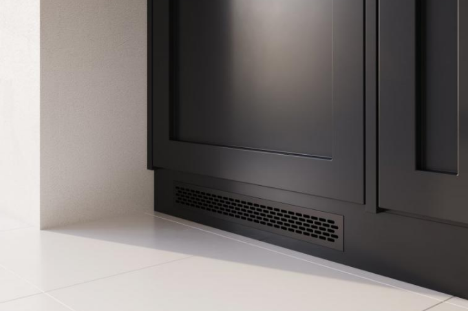 Решетка вентиляционная GTV 245x60 мм Черный (KK-W60245-M2) - фото 3