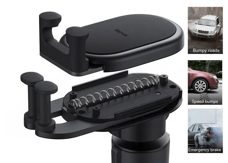 Держатель для телефона в машину BASEUS BS CM013 с боковой гравитацией (1910026004) - фото 3